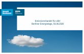 Emissionshandel für alle! Berliner Energietage, 03.06€¦ · Die Emissionen 2005 bis 2012 beinhalten eine Schätzung der historischen Emissionen für den Anwendungsbereich der 3.