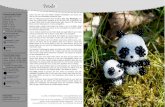 panda - Perlentiere€¦ · Baby-Panda: ca. 3 cm Guten Tag! Wir sind zwei wirklich niedliche Pandabären und freuen uns, dass du uns zum Nachfädeln auserkoren hast. Falls du Anleitungen
