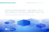 ENTERPRISE MOBILITY IN DEUTSCHLAND 2015 - TAP.DE€¦ · Enterprise Mobility Management Software Die Einführung bzw. Ausweitung von Enterprise Mobility Management (EMM) Software
