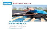 AeroDek Quadro - Braas · PDF file AeroDek Quadro wird pro Platte mit 3 St. bzw. pro m2 mit 6 St. geeigneten Befestigungsmitteln fixiert. Äußerer Blitzschutz Ist eine Blitzschutzanlage