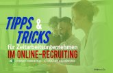 Recruiting TRICKS · INTERCESSIO ist ein Digital Human Resource -Consulting- und Recruiting Service-Unternehmen sowie eine Trainings-Akademie mit der Kernkompetenz Social Recruiting