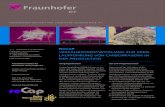ReCaP - Fraunhofer ICT€¦ · fraunhofer-institut fÜr chemische technologie ict 1 2 3 recap verfahrensentwicklung zur kreis-lauffÜhrung von carbonfasern in der produktion ausgangssituation