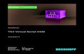 Handbuch TC3 Virtual Serial COM€¦ · TC3 Virtual Serial COM Version: 1.17 2 Übersicht 2.1Produktbeschreibung Der TwinCAT Virtual Serial COM ermöglicht den Zugriff auf serielle