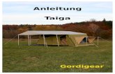 Gordigear Taiga - Anleitunggordigear.com/trailer_tents/manual_taiga_de.pdf · Das Taiga Anhängerzelt ist mit unserem „One Pull“ System ausgestattet und ermöglicht es einer Person