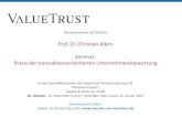 Prof. Dr. Christian Aders Seminar - uni-muenchen.de€¦ · Q&A der Arbeitsgruppen; Präsentation und Diskussion von Zwischenergebnissen Freitag, 22.01.2016 Abschlusspräsentation