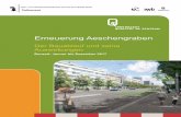 Tiefbauamt - Basel€¦ · Erneuerung Aeschengraben Der Bauablauf und seine Auswirkungen Bauzeit: Januar bis Dezember 2017 Bau- und Verkehrsdepartement des Kantons Basel-Stadt