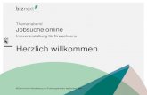 Themenabend Jobsuche online - Kanton Bern...Bedeutung von Social Media für die Jobsuche Angebote der Berufsberatungs - und Informationszentren Gelegenheit zu individuellen Gesprächen