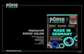 Objektprofil BÖRSE ONLINE - MedienQuartier Hamburg · 2017-06-13 · anzeigt, ob der Markt derzeit günstig für Aktieninvestments erscheint. Das Barometer wird aus verschiedenen