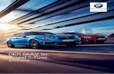 DER BMW 1er. 3- und 5-Türer. · 2020-06-08 · „Effizienzklassen, CO 2 - und Verbrauchsangaben.“ auf Seite 64. Fahrzeuge können aufpreispflichtige Sonderausstattungen zeigen.