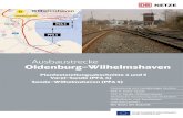Oldenburg–Wilhelmshaven I - Deutsche Bahn...2016/08/15  · Sande PFA 5 PFA 6 PFA 2 Ausbaustufe I Beseitigung von Langsamfahrstellen, Inbetriebnahme 2003 erfolgt Ausbaustufe IIIb