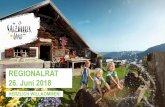 TAGESORDNUNG - SalzburgerLand.com · der Echt.Sein Entwicklung Lungau im Sommer 2017 steht nun das Jubiläumsjahr 200 Jahre Stille Nacht als Leuchtturmprojekt 2018 im Fokus. Es gilt