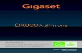 Gigaset DX800A all in one · 2017-04-04 · Gigaset DX800A all-in-one / SWZ Retail DE / A31008-N3100-F101-3-2X19 / Cover_front.fm Glückwunsch! Mit dem Kauf eines Gigasets haben Sie