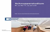 Schnupperstudium - uni-wuerzburg.de€¦ · Information und Beratung Holen Sie sich die Uni an die Schule Online-Infos Persönliche Beratung in der Zentralen Studienberatung Mo-Fr
