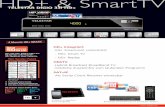 HD+ & SmartTV TELESTAR DIGIO 33i HD+ · · Hybrid Broadcast Broadband TV - ... Bequeme Fernbedienung des Receivers über Smartphone oder Tablet-PC mit der kostenlosen App, erhältlich