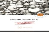 Lithium Report 2017 - Unternehmens News€¦ · nen der Swiss Resource Capital AG erwähnt werden, birgt Risiken, die zum Totalverlust des eingesetzten Kapitals und – je nach Art