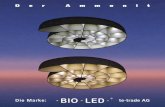 Der Ammonit · 2015-10-03 · Aus der Marke BIO LED: Der Ammonit Größter Duchmesser: 444 mm, Höhe: 80 mm. Materialien: Alumide natur silbergrau oder Thermoplaste farbig nach Wahl