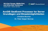 ArcGIS GeoEvent Processor for Server Grundlagen und ... · Enriches GeoEvents with attributes contained in a Feature Layer (or Table in a Feature Service) by using common ... Geoeventprocessor,