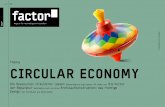 CIRCULAR ECONOMY - Factory...Journal of Industrial Ecology, 2015 32 Materialreduktion durch CE: Der Verbrauch von Primärmaterialien in Deutschland wür-de im Circular-Economy-Szenario