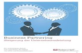 Business Partnering - Robert Half...Über diese Studie Der vorliegende Report „Business Partnering“ basiert auf einer umfassenden quantitativen Befragung von 1.000 CFOs/Leitern