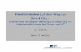 Friedrichshafen auf dem Weg zur Smart City...Friedrichshafen auf dem Weg zur Smart City – Erkenntnisse der Begleitforschung zur Steigerung der Lebensqualität durch den Einsatz von