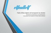 eBook Public Affairs digital und transparent · Konzeption von eBooks, Webinaren, Social Media Kampagnen und interaktivem Webseiten Content. Kurzum, wir helfen Ihnen, die richtigen