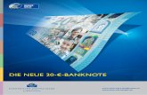 DIE NEUE 20-€-BANKNOTE...3 Die neue 20-€-Banknote wird wie alle bestehenden Euro-Banknoten ein starkes Symbol für die Integration im Euroraum sein. Wie schon bei der ersten Serie,