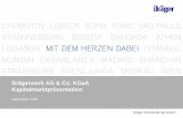 Drägerwerk AG & Co. KGaA Kapitalmarktpräsentation...z.B. Verbesserung von Kompetenz- und Technologiemanagement, Verstärkte system- und plattformbasierte Entwicklung, vermehrte globale