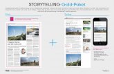 STORYTELLING Gold-Paket - Mediaplanetsites.mediaplanet.com/images/2142/Paket_Storytelling.pdf · 2017-03-13 · STORYTELLING Gold-Paket Storytelling ist keine Produktwerbung, sondern