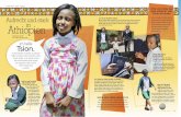 ICH HELFE MEINER FAMILIE Äthiopien€¦ · Januar 2016 67 KINDER 66 Ich heiße Tsion. Aufrecht und stark ABDRUCK DER FOTOS MIT FREUNDLICHER GENEHMIGUNG VON TSIONS FAMILIE; ILLUSTRATION
