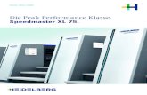 Speedmaster XL 75. · Maschinenbedienung so einfach – die neue Heidelberg® User Experience an der Speedmaster der drupa 2020 Generation wird Sie begeistern. Für die anspruchsvollsten