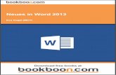 Neues in Word 2013flocom.at/protokolle/e-book/neues_word2013.pdf · Kontroversen pflastern jede neue Office-Version. Stellen Sie sich vor, Sie schreiben ein EBook über Word 2013