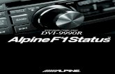 DVI-9990R - Alpine Europe · CD-växlare för DVI-9990R Alpine CD Changers Give You More! More musical selections, more versatility, more convenience. The CHA-S634 is a high-performance