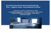 Suchmaschinenmarketing für regionale Hotelbetriebe · 13. VOR- UND NACHTEILE VON SEO UND SEA ... 15. DIE CHECKLISTE - DAS DÜRFEN SIE VON IHRER ONLINE- AGENTUR ERWARTEN ..... 14