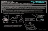 2600A E EarthWay s EV-N-SPRED ASSEMBLY and OPERATING … · 2020-05-07 · 2600A EstAtE EarthWay ® BroAdcAst sprEAdEr ASSEMBLY and OPERATING INSTRUCTIONS Rev. 3.10 HILFREICHER HINWEIS: