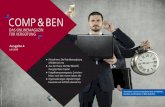 COMP & BEN...COMP & BEN KOMPAKT DAX-Vorstände verdienen im Schnitt 71-mal so viel wie ihre Beschäftigten Praktisch Jahr für Jahr steigt der Faktor bei den Gehaltsunterschieden zwischen
