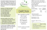 *$5&,1,$ ... pure Lebenslust Zutaten: Garcinia Extrakt, Hydroxylpropyl cellulose (pflanzliche Kapselhأ¼lle),