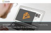 trinckle 3D Emma Tunney Was Sie schon immer über 3D Druck ... · 3D Druck, 3D Printing, 3DP, drop-on-powder ... EY‘sGlobal 3D printing Report 2016. 25.01.2017 10 3D-Druck : Noch