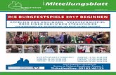 Mitteilungsblatt - Burgthann...2016 bis Februar 2017 in die Gemein-de Burgthann gezogen. Mehr als 50 davon folgten der Einladung von Bürgermeister Heinz Meyer zur Neu-bürgerbegrüßung