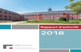 Rapport d’activité 2018 - CESE Wallonie · La réforme des aides à la promotion de l’emploi (APE) a été évoquée à plusieurs reprises en 2018. Jean Pierre DAWANCE ... le