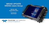 MIDAS UPDATE MIDAS Users Group - teledyne-ts.comteledyne-ts.com/pdf/qug2015/14-qug9-midas.pdf · TST and UNW Iteration problems Optional TST/UNW iteration suggestion ... Rising stem