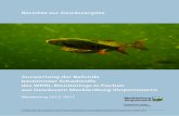 Berichte zur Gewässergüte · 2019-04-04 · Auswertung der Befunde bestimmter Schadstoffe des WRRL -Monitorings in Fischen aus Gewässern Mecklenburg-Vorpommerns Monitoring 2013–2017