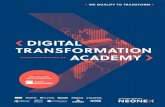 DIGITAL TRANSFORMATIO N ACADEMY - Staufen AG€¦ · 17 Design Thinking 18 Digitale Produkte und Plattformen als Wettbewerbsfaktor ... Gestaltung der Digitalen Transformation Ghecanhedi