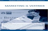 MARKETING & VERTRIEB€¦ · zugeschnittenen Online-Marketing-Plans als Projektarbeit Das Online-Marketing bietet Unternehmen neue und interes-sante Möglichkeiten zur Kundenansprache.