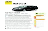 Autotest - ADAC€¦ · Fiat 500L Living 1.6 16V Multijet Lounge Fünftürige Großraumlimousine in der Kleinwagen-Klasse (70 kW / 95 PS) iat erweitert die Modell-Familie des 500L.