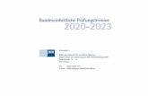 Bundeseinheitliche Prüfungstermine 2020-2023...Seite 1/2 2020 2021 2022 Wirtschaftliches Handeln und betriebliche Leistungsprozesse - Marketing-Management - Bilanz- und Steuerpolitik