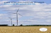 ewz (Deutschland) GmbH. Annual Report 2016. › content › dam › ewz › meinewz › Dokumen... · ewz (Deutschland) GmbH. Annual Report 2016. Foreword by the Executive Board.