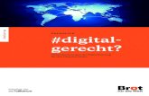 ÜBERBLICK #digital gerecht?€¦ · Freunde des E-Commerce wollen umfassendes Abkommen 18 ... Zentren bedürfen einer Vernetzung, um weitere Städte und ländliche Regionen einzubinden.