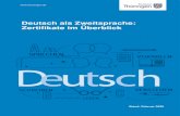 Zertifikate für Deutsch als Zweitsprache · PDF file 2020-02-20 · Zertifikat Deutsch/ telc Deutsch B1 9 Alltagssprache Prüfungsthemen. aus dem privaten und öffentlichen Lebensbereich