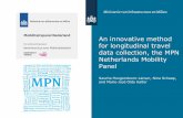 An innovative method for longitudinal travel data ... · An innovative method for longitudinal travel data collection, the MPN Netherlands Mobility Panel ... web-based or dedicated