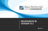NEUERUNGEN IN VERSION 15 - SAP BW Dokumentation, Analyse ... › xchange › DocuPerformer › Whats_New_15_… · HANA Multi-Level Usage of Roles Multi-Level Usage of Roles zeigt